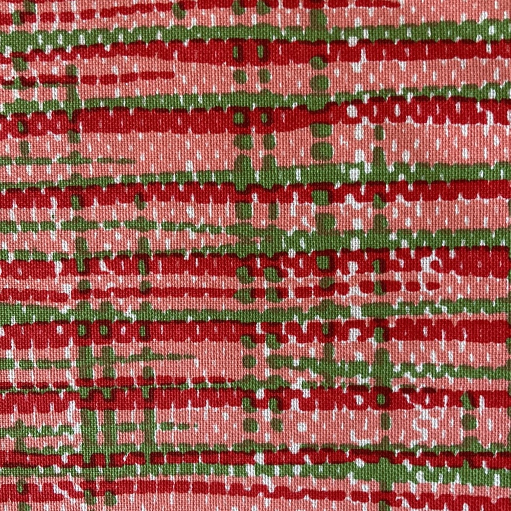 Vintage Deadstock Kent Bragaline fabric remnant circa 1970s